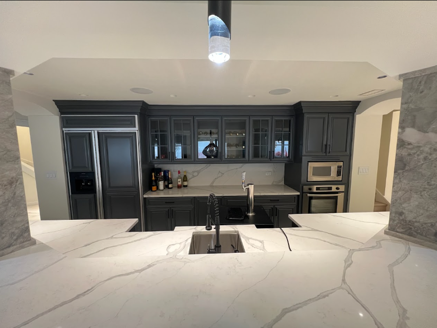 Cabinet Refinishing Transformation by DLC Painters