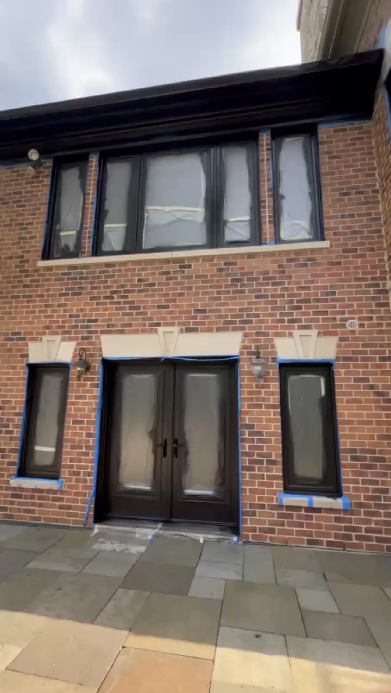 Front Entry Door After Painting