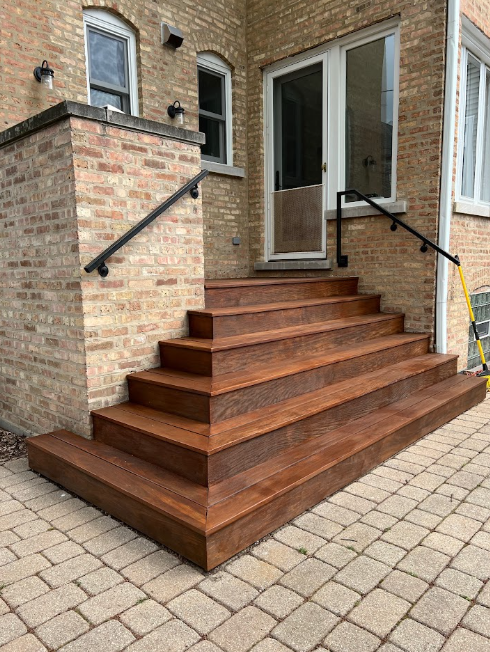 Professional Wood Staining Project