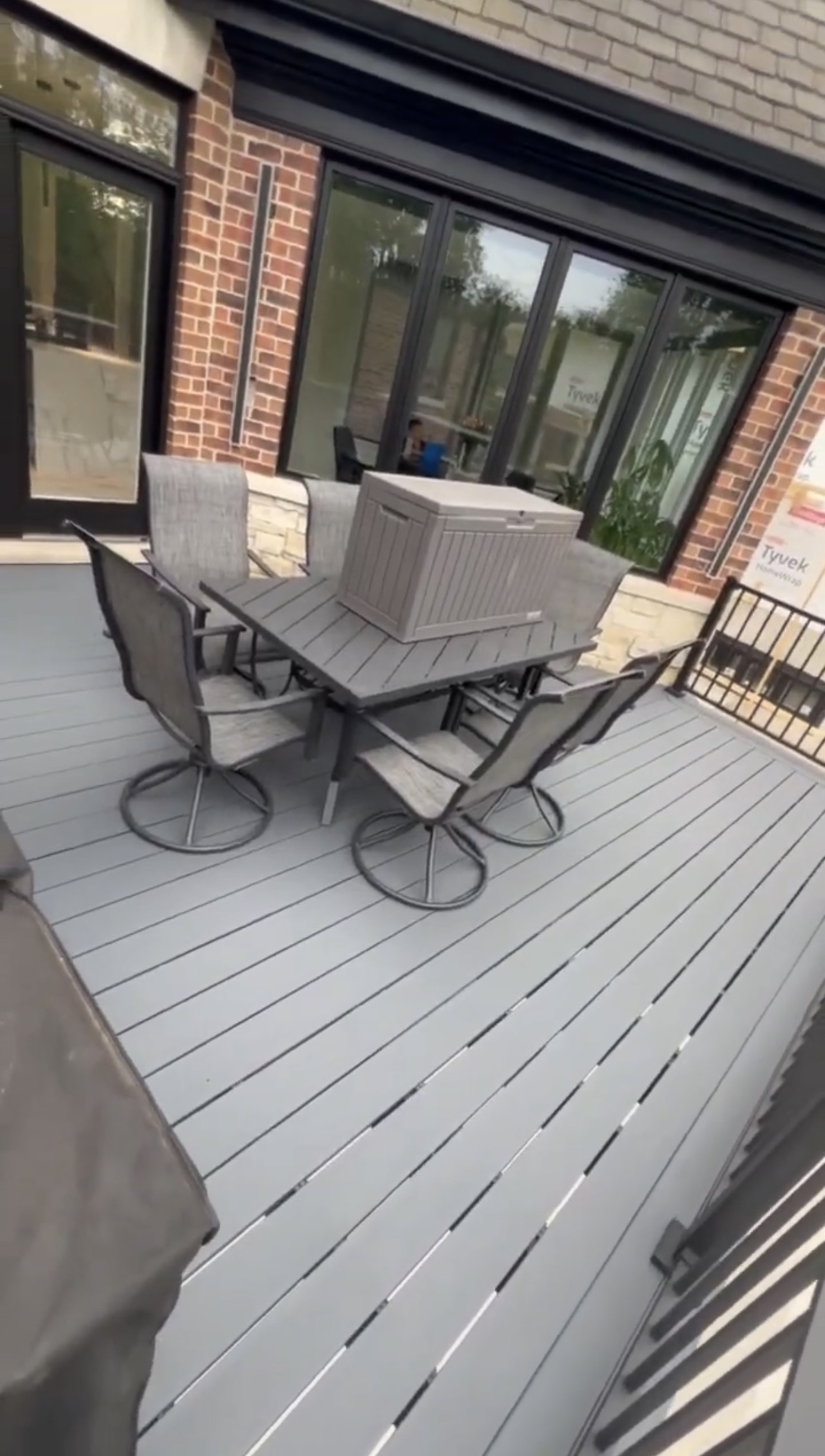 Upper Deck After Stain Refinishing